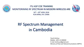 RF Spectrum Management in Cambodia