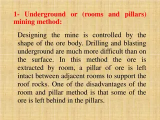 Mining Methods and Mineral Processing Technology