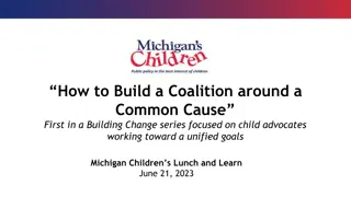 Coalition Building for Child Advocates in Michigan
