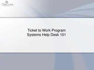 Assistance and Support at Systems Help Desk