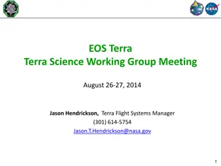 Terra Spacecraft Status Update