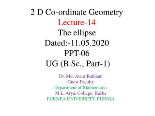 Ellipse Geometry: Important Terms and Focal Property