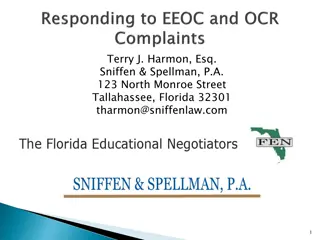 Federal Discrimination Laws Enforcement and Procedures