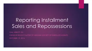 Understanding Installment Sales and Reporting Income