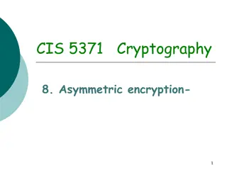 Public Key Cryptography Overview
