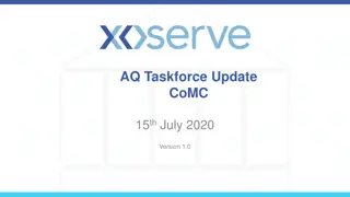 AQ Taskforce Update July 2020