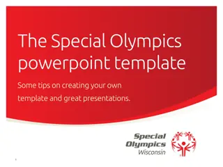 Create Effective PowerPoint Presentations with Special Olympics Template