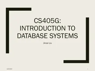 Database Systems Normalization Concepts
