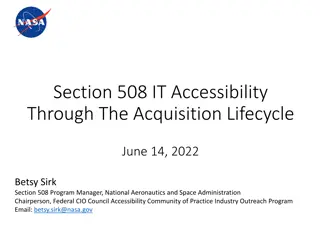 Ensuring IT Accessibility in Federal Agencies
