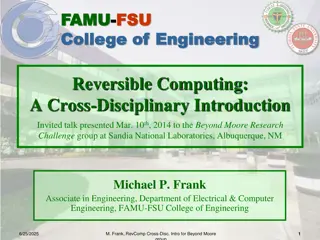 Reversible Computing: A Cross-Disciplinary Introduction