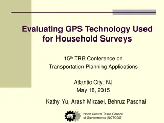 Evaluating GPS Technology for Household Surveys