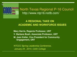 North Texas P-16 Council Overview