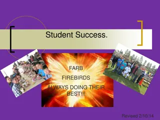 Expectations for Student Success at Farb Firebirds