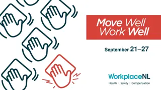 Prevent Musculoskeletal Injuries (MSIs) at Work