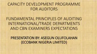 Auditing International Trade Transactions