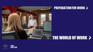 Exploring the World of Work