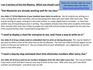 Engaging Esti-Mystery Chart Activity