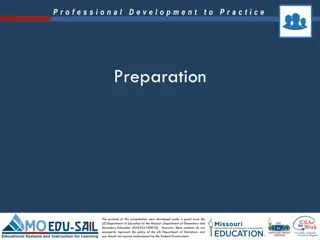 Professional Development for Practical Learning