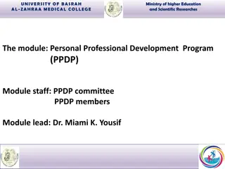 Medical College Personal Professional Development Program