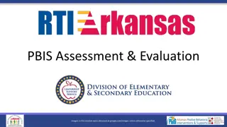 PBIS Assessment and Evaluation Strategies