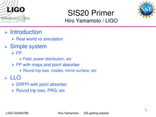 Optics and Field Interactions in LIGO