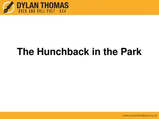 Exploring The Hunchback in the Park: Poetry Analysis