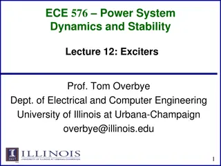 Power System Dynamics and Stability Lecture Summary