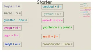 Learn Welsh Irregular Verbs and Past Tense