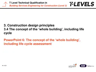 Building Services Engineering Sustainability & Life Cycle Assessment