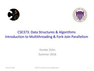 Understanding Multithreading and Parallelism in Data Structures