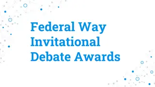 Invitational Debate Awards Highlights