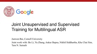 Efficient Multilingual ASR Training Strategies