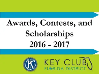 Scholarships and Awards Information 2016-2017