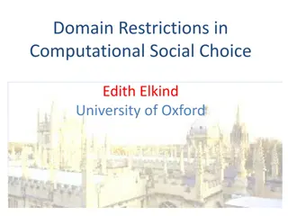 Understanding Structured Preferences in Computational Social Choice