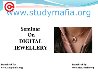Digital Jewellery Technology Overview