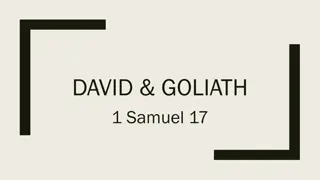 David and Goliath Story Summary