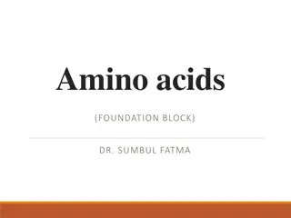 Understanding Amino Acids: Structure, Classification, and Properties