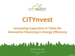 Innovative Energy Efficiency Financing in Cities
