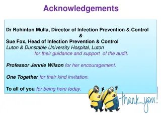 Theatre Door Activity and Infection Prevention Audit
