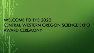 2022 Central Western Oregon Science Expo Awards Ceremony