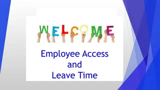 Employee Access and Leave Management