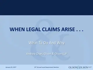 Legal Claims Management Strategies