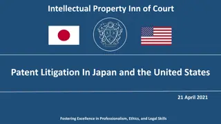 Patent Litigation Insights: US vs. Japan Comparison on Legal Skills