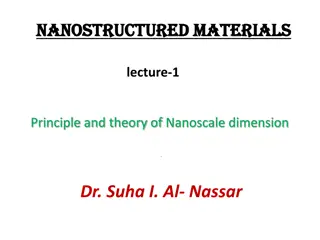 Exploring Nanotechnology and Nanostructured Materials