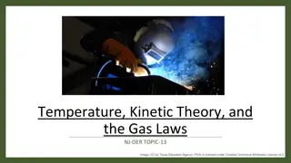 Understanding Temperature, Kinetic Theory, and Gas Laws