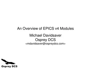 EPICS v4 Modules Overview