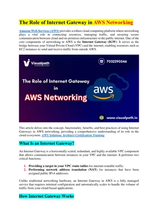 The AWS Solutions Architect Online Training - AWS Training In Ameerpet