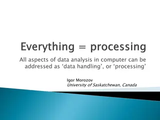 Data Analysis in Computer: Various Approaches Explored