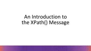 Introduction to XPath and XML Path Language