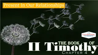 Relationship Insights and Guidance